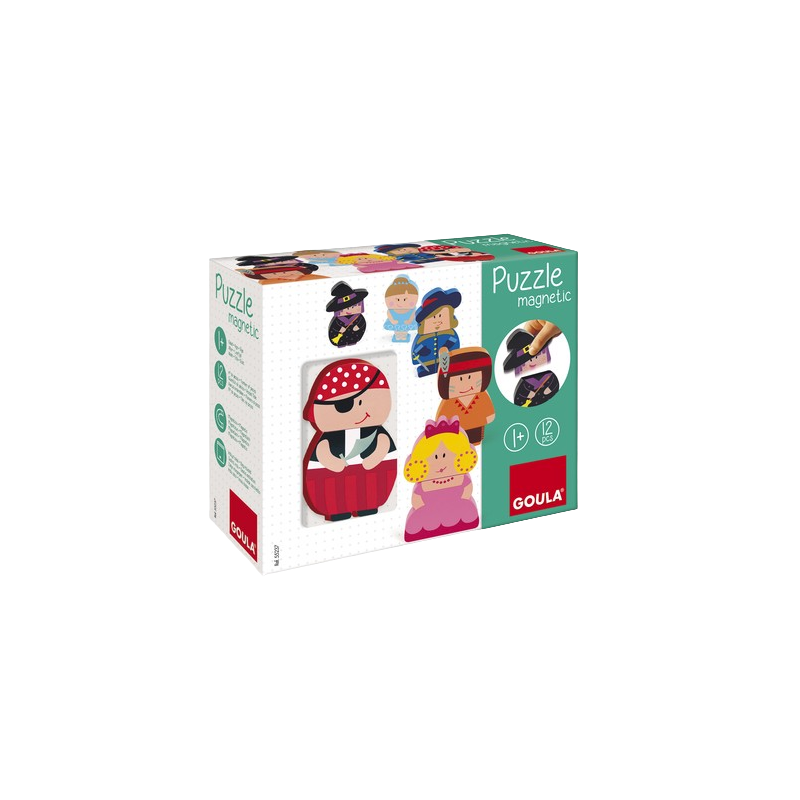 La scatola dei Puzzle magnetici di personaggi di Goula La scatola dei Puzzle magnetici di personaggi di Goula