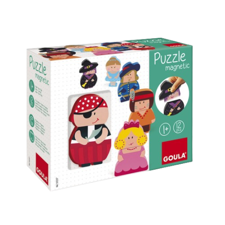 La scatola dei Puzzle magnetici di personaggi di Goula La scatola dei Puzzle magnetici di personaggi di Goula