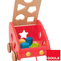 Dotata di 8 pezzi di forma e colori diversi da inserire nei giusti spazi Dotata di 8 pezzi di forma e colori diversi da inserire nei giusti spazi