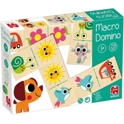 Macro Domino con schede giganti con animali di Goula Macro Domino con schede giganti con animali di Goula