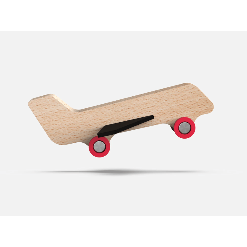 Aereo in legno per piste giocattolo Waytoplay