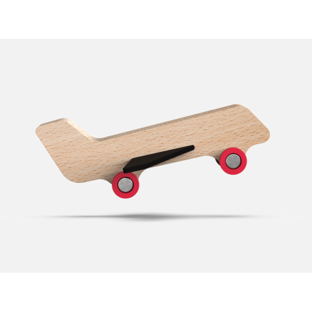 Aereo in legno per piste giocattolo Waytoplay
