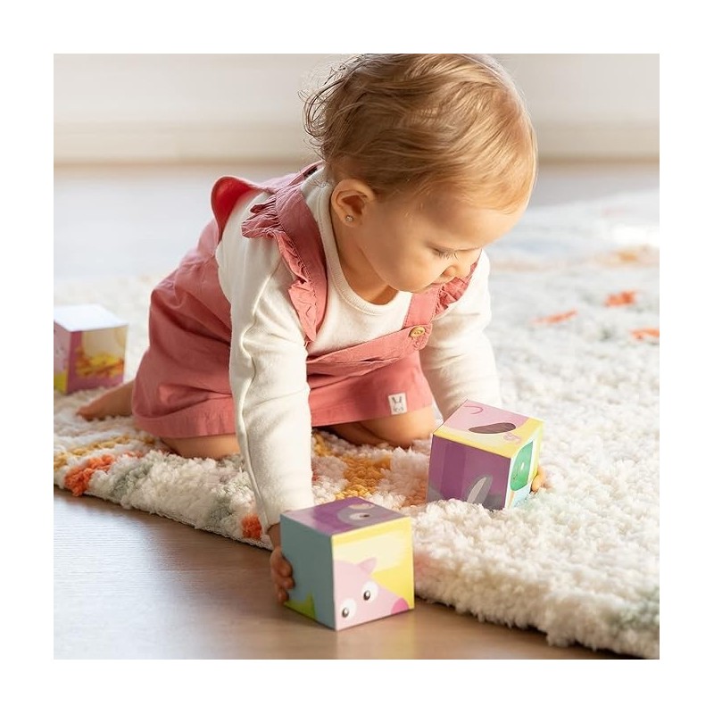Il Puzzle da 4 Cubi stimola nel bambino la creatività e lo aiuta nella coordinazione motoria Il Puzzle da 4 Cubi stimola nel bambino la creatività e lo aiuta nella coordinazione motoria