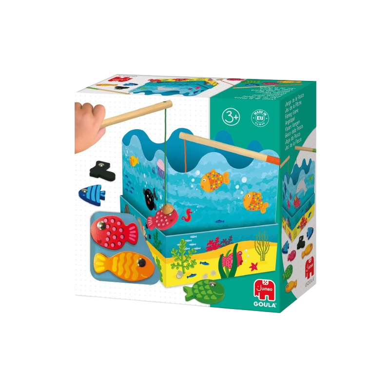 La scatola del Gioco della pesca di Goula La scatola del Gioco della pesca di Goula