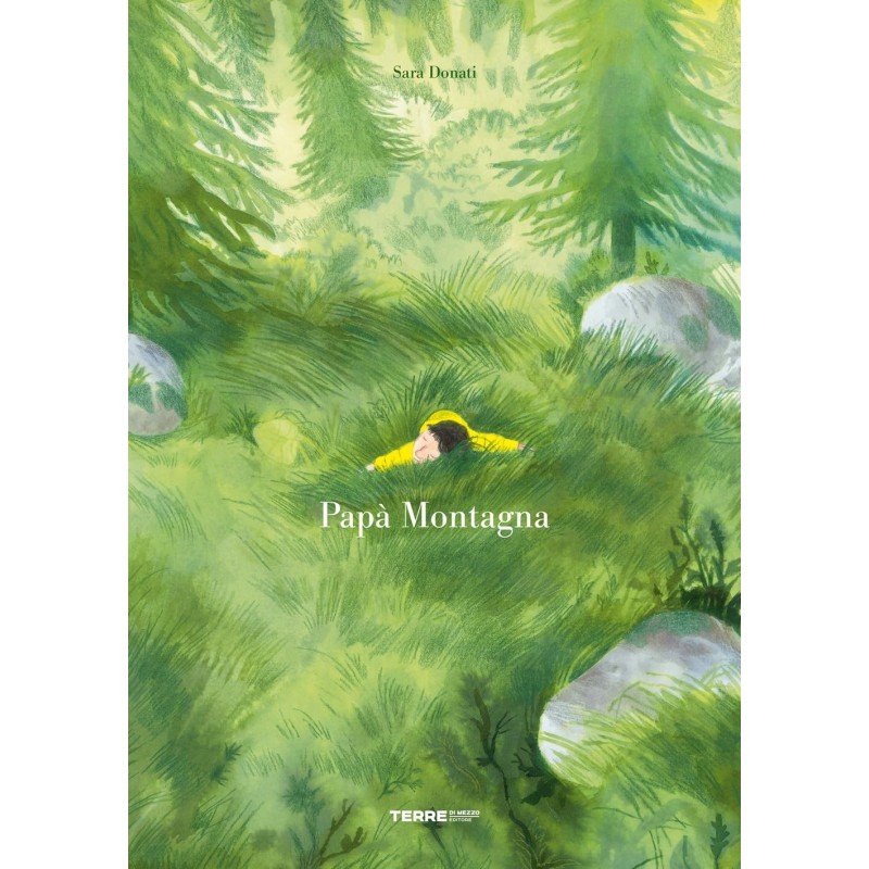 La copertina del libro Papà Montagna di Terre di Mezzo