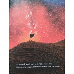 Un'immagine iconica del tramonto sulla collina del libro Un barattolo di stelle di Terre di Mezzo Un'immagine iconica del tramonto sulla collina del libro Un barattolo di stelle di Terre di Mezzo