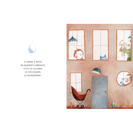 La casa quando arriva un fratellino può diventare un pò piccola per il bambino