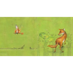 La volpe protagonista del libro La rivincita delle pulci di Terre di Mezzo La volpe protagonista del libro La rivincita delle pulci di Terre di Mezzo