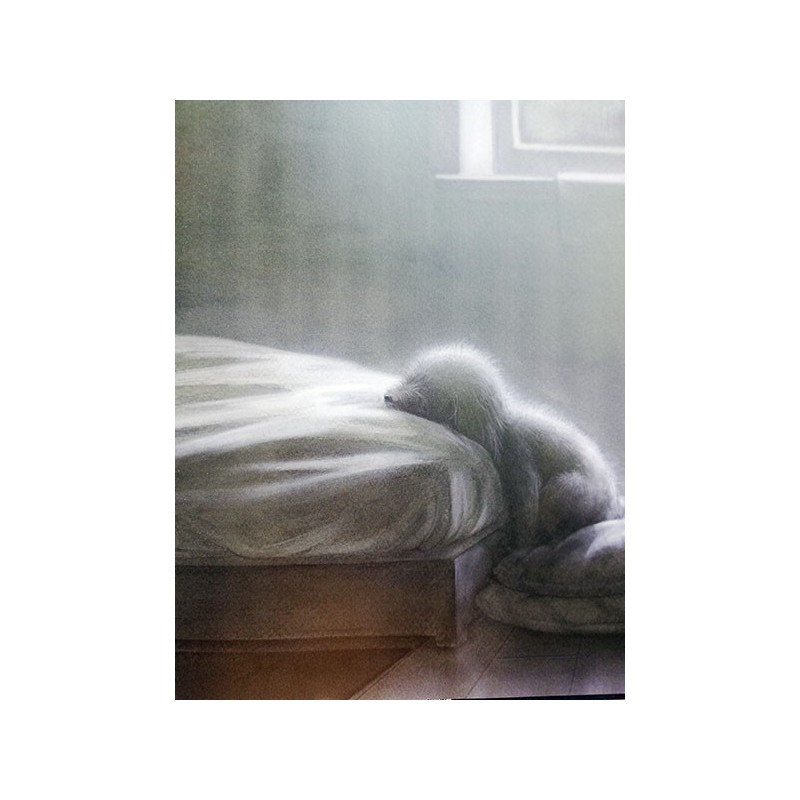 Il dolcissimo cagnolino, protagonista del libro Tempesta di Terre di Mezzo