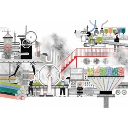 La fabbrica delle matite nel libro La matita di Terre di Mezzo La fabbrica delle matite nel libro La matita di Terre di Mezzo