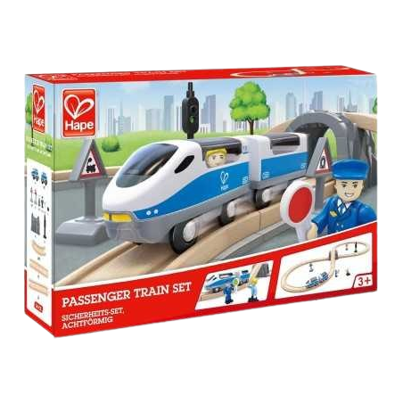 Il Set Ferroviario Treno Passeggeri in Legno di Hape