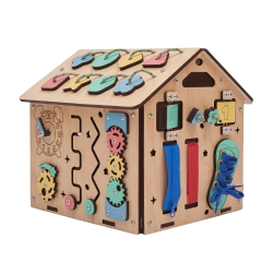 La Mini Casetta Attività Sensoriale di BusyKids La Mini Casetta Attività Sensoriale di BusyKids