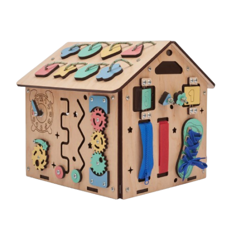 La Mini Casetta Attività Sensoriale di BusyKids