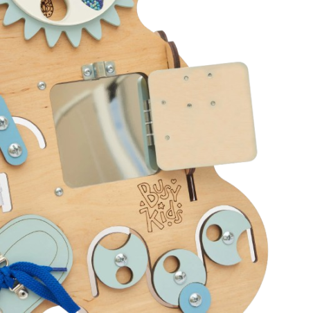 Tante attività da fare per i bambini con il Pannello attività Orsetto di BusyKids Tante attività da fare per i bambini con il Pannello attività Orsetto di BusyKids