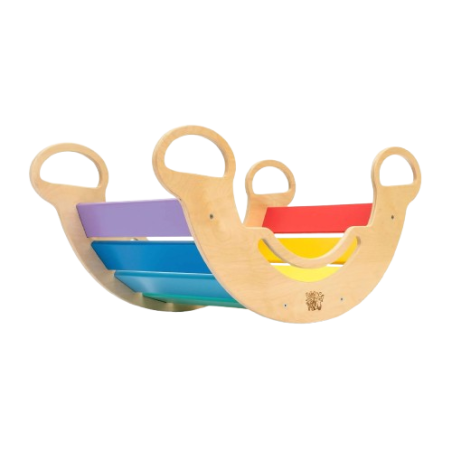 L'Altalena a dondolo multifunzionale in Legno di BusyKids