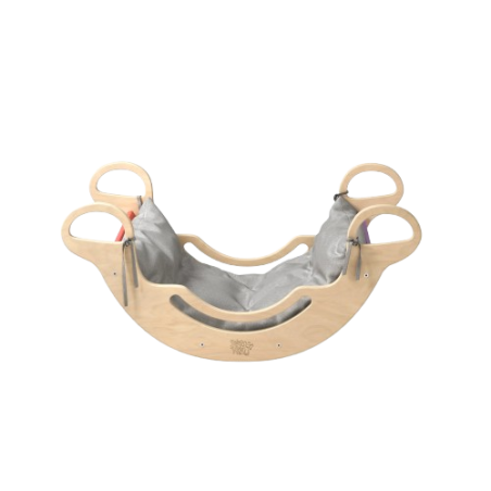 Morbidissimo il Cuscino morbido grigio di BusyKids perfetto per l'Altalena a dondolo Morbidissimo il Cuscino morbido grigio di BusyKids perfetto per l'Altalena a dondolo