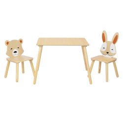 Il Tavolo per Bambini con Sedie a Forma di Animali di BusyKids Il Tavolo per Bambini con Sedie a Forma di Animali di BusyKids