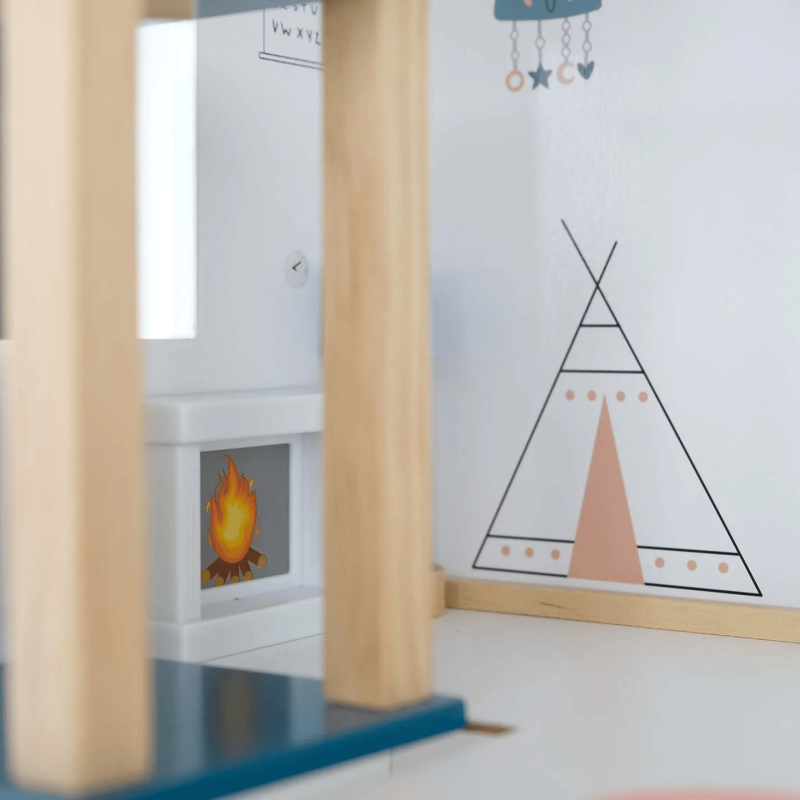 La Casa delle bambole di BusyKids è curata nei dettagli e con un design moderno La Casa delle bambole di BusyKids è curata nei dettagli e con un design moderno