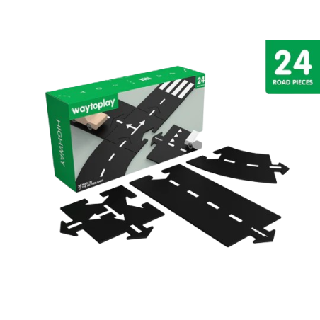 Waytoplay pista giocattolo per automobiline Highway