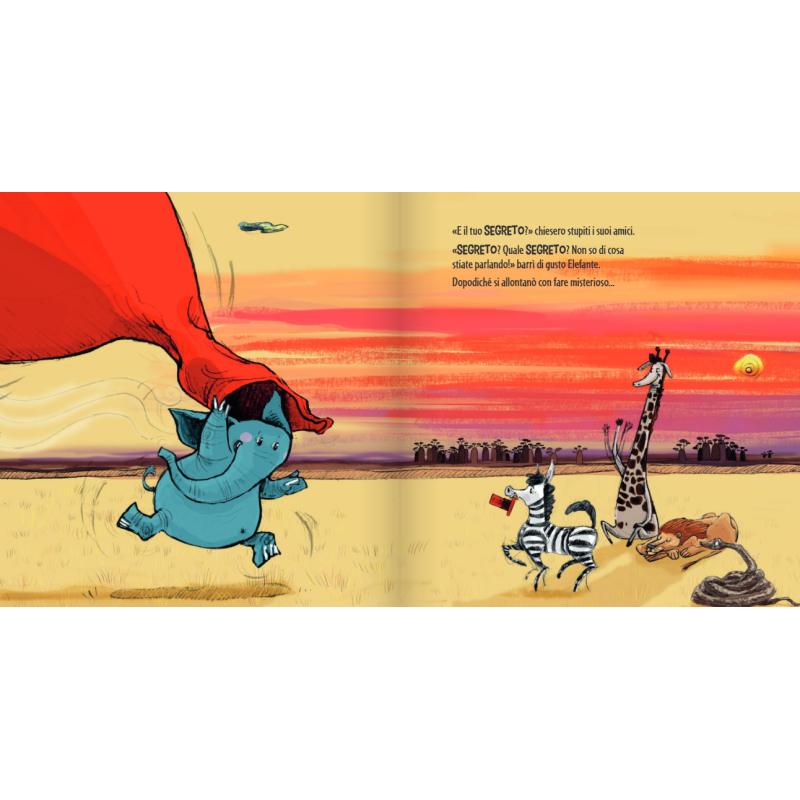 Elefante, il sacco e il segreto libro per bambini di Caissa Italia Elefante, il sacco e il segreto libro per bambini di Caissa Italia