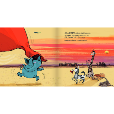 Elefante, il sacco e il segreto libro per bambini di Caissa Italia Elefante, il sacco e il segreto libro per bambini di Caissa Italia