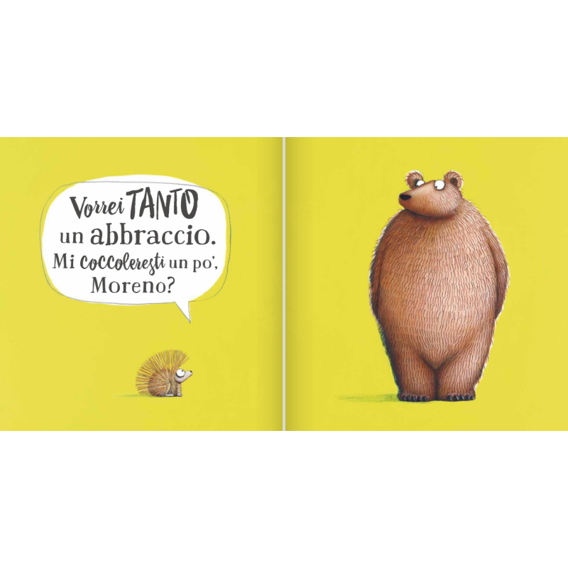 Il dolcissimi protagonista del libro Vorrei tanto un abbraccio di Caissa Italia Il dolcissimi protagonista del libro Vorrei tanto un abbraccio di Caissa Italia