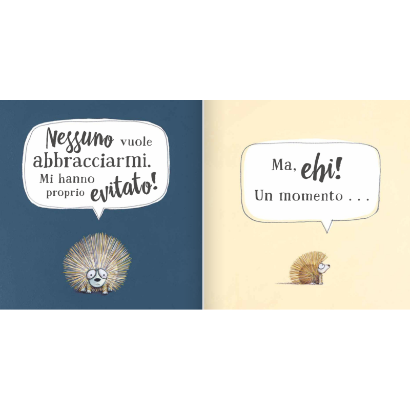 Il sentimento di solitudine del riccio nel libro Vorrei tanto un abbraccio di Caissa Italia Il sentimento di solitudine del riccio nel libro Vorrei tanto un abbraccio di Caissa Italia