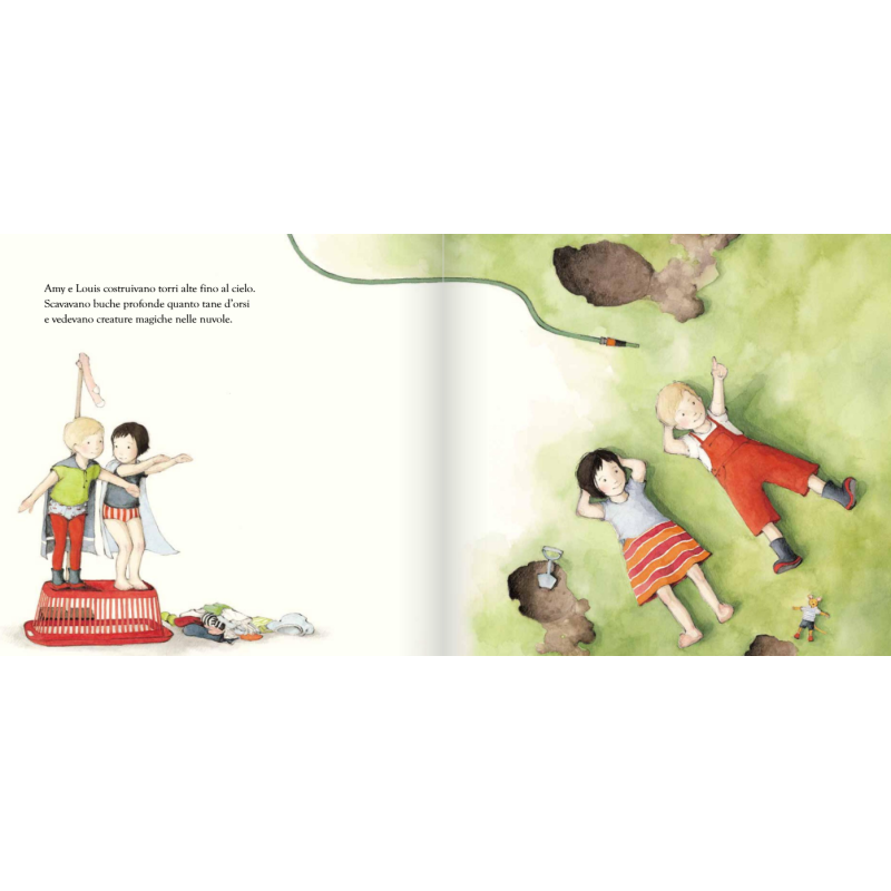 I due protagonisti inseparabili del libro Amy & Louis di Caissa Italia I due protagonisti inseparabili del libro Amy & Louis di Caissa Italia