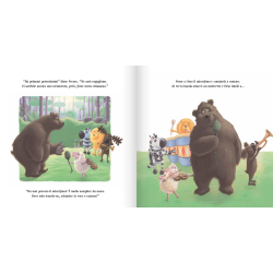 Il protagonista del Libro Orso che musica! di Caissa Italia cerca in tutti i modi uno strumento da poter suonare Il protagonista del Libro Orso che musica! di Caissa Italia cerca in tutti i modi uno strumento da poter suonare