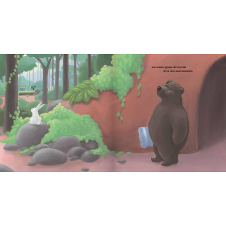Quando il protagonista del Libro Orso che musica! di Caissa Italia si risveglia dal letargo si ritrova circondata dalla musica Quando il protagonista del Libro Orso che musica! di Caissa Italia si risveglia dal letargo si ritrova circondata dalla musica