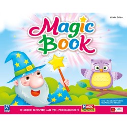 La copertina del libro in inglese Magic Book di Raffaello Editore
