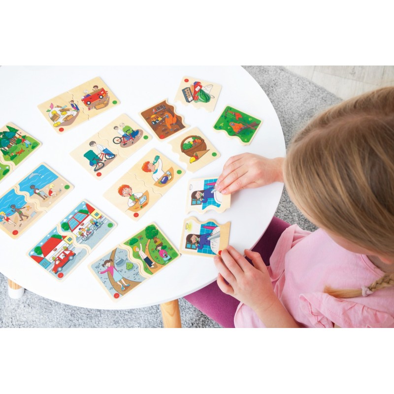 Panoramica dei pezzi del puzzle What can I do della Beleduc Panoramica dei pezzi del puzzle What can I do della Beleduc
