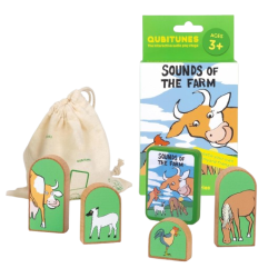 Il gioco extra "Sounds of The Farm Game" per Console Qubitunes di Qubs