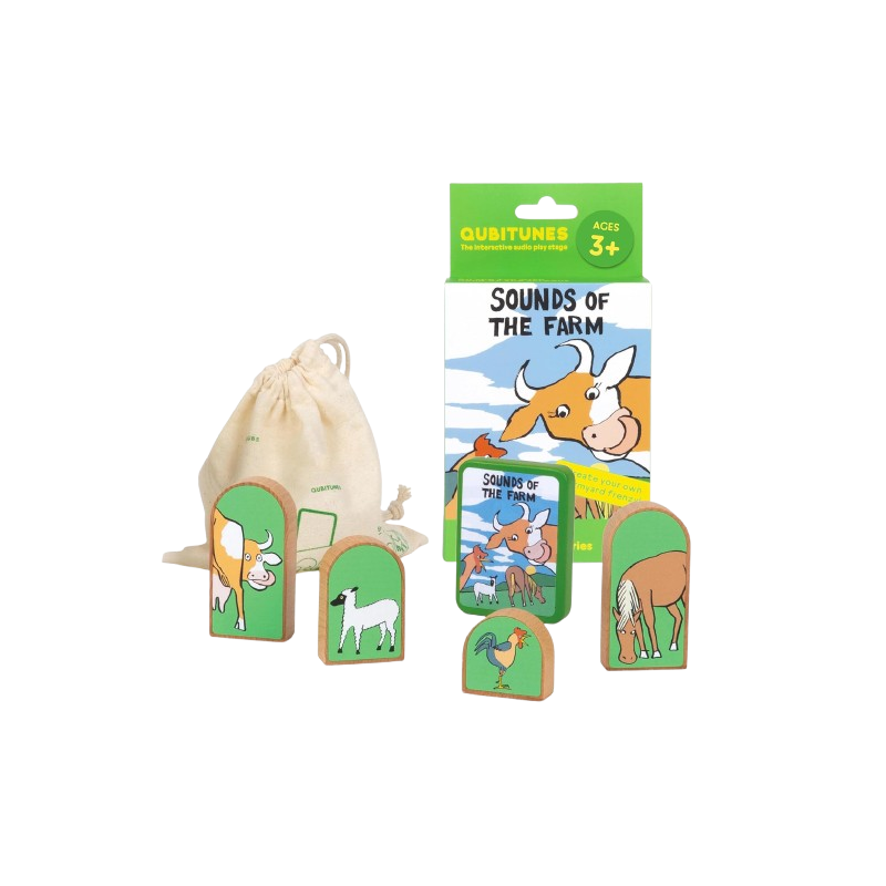 Il gioco extra "Sounds of The Farm Game" per Console Qubitunes di Qubs