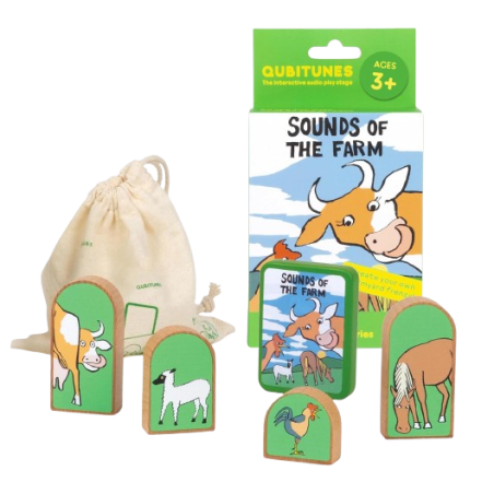 Il gioco extra "Sounds of The Farm Game" per Console Qubitunes di Qubs