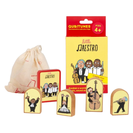 Il gioco extra "Little Maestro" per Console Qubitunes di Qubs