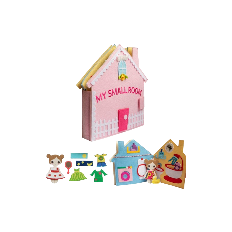 Il Libro in feltro a tema Stanza di Pantaworlds Il Libro in feltro a tema Stanza di Pantaworlds