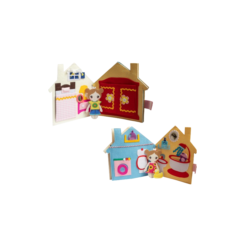 Tutte le ambientazioni all'interno del Libro in feltro a tema Stanza di Pantaworlds Tutte le ambientazioni all'interno del Libro in feltro a tema Stanza di Pantaworlds