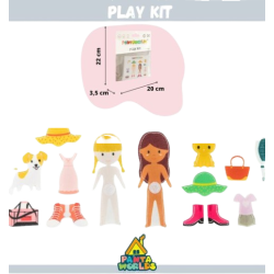 Il set extra con personaggi in feltro per i libri di Pantaworlds