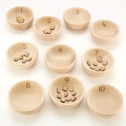 Le Ciotole numerate di Cosy per insegnare ai bambini i primi calcoli matematici