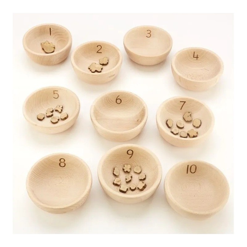 Le Ciotole numerate di Cosy per insegnare ai bambini i primi calcoli matematici