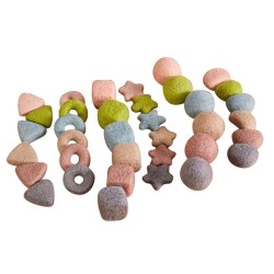 Il Set di 36 pezzi in feltro per gioco creativo e sensoriale di Cosy