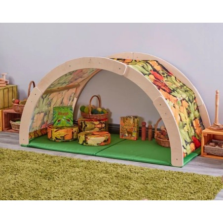 La Copertura in tessuto per Mini Arco in legno di Cosy