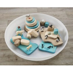 Tutti i pezzi del Minimondo - Scenario di ghiaccio di Cosy