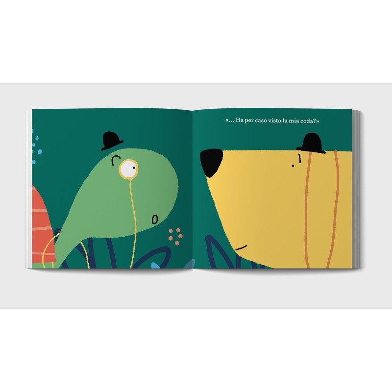 I coloratissimi protagnoisti del libro Ha visto la mia coda? di Minibombo I coloratissimi protagnoisti del libro Ha visto la mia coda? di Minibombo