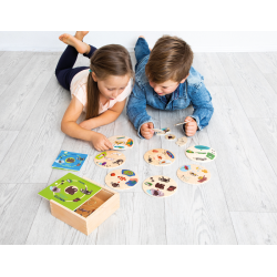 I tuoi bambini impareranno le caratteristiche specifiche di ogni specie I tuoi bambini impareranno le caratteristiche specifiche di ogni specie