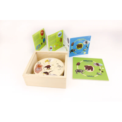Come si presenta all'interno della scatola il puzzle Animal Species Come si presenta all'interno della scatola il puzzle Animal Species