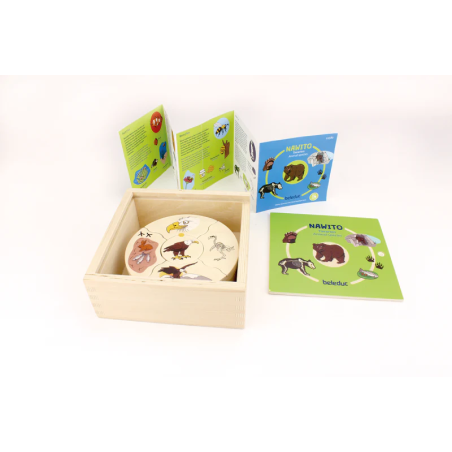 Come si presenta all'interno della scatola il puzzle Animal Species Come si presenta all'interno della scatola il puzzle Animal Species