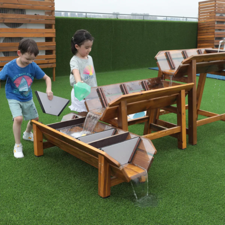 Il Sistema di dighe per gioco con acqua di Wisdom per bambini dai 3 anni in su Il Sistema di dighe per gioco con acqua di Wisdom per bambini dai 3 anni in su