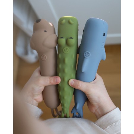 Tante forme di animali diversi per queste Torce in Morbido Silicone di Rabbit & Friends